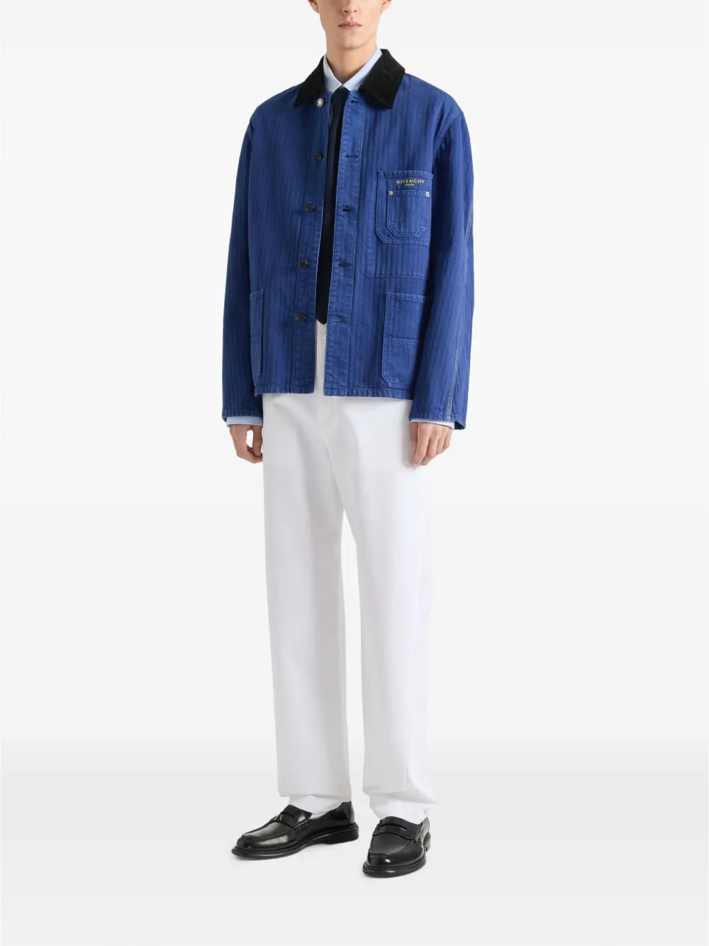 Givenchy Couture Seam katoenen chino broek Wit