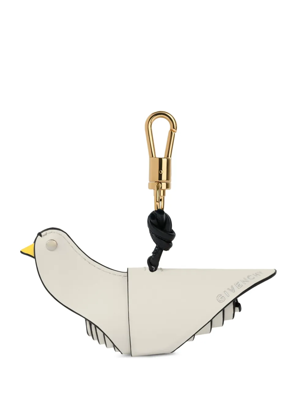 Givenchy Lucky Charms leren tas met vogelbedel Zwart