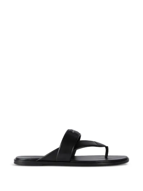 Givenchy bay thongs in leather