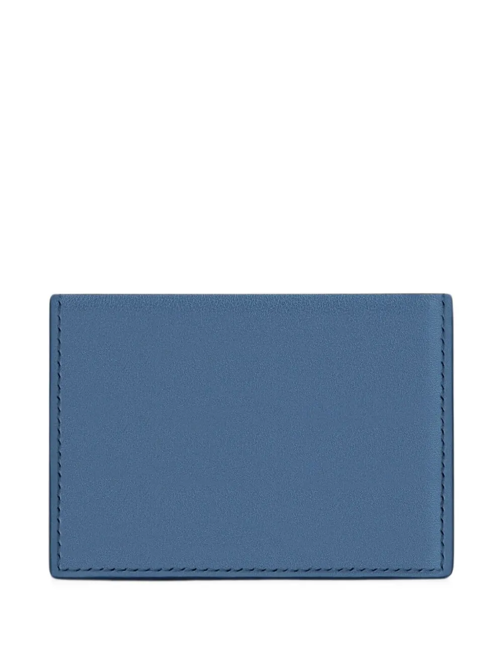 Givenchy Antigona Stamped leren tweekleurige pasjeshouder Blauw