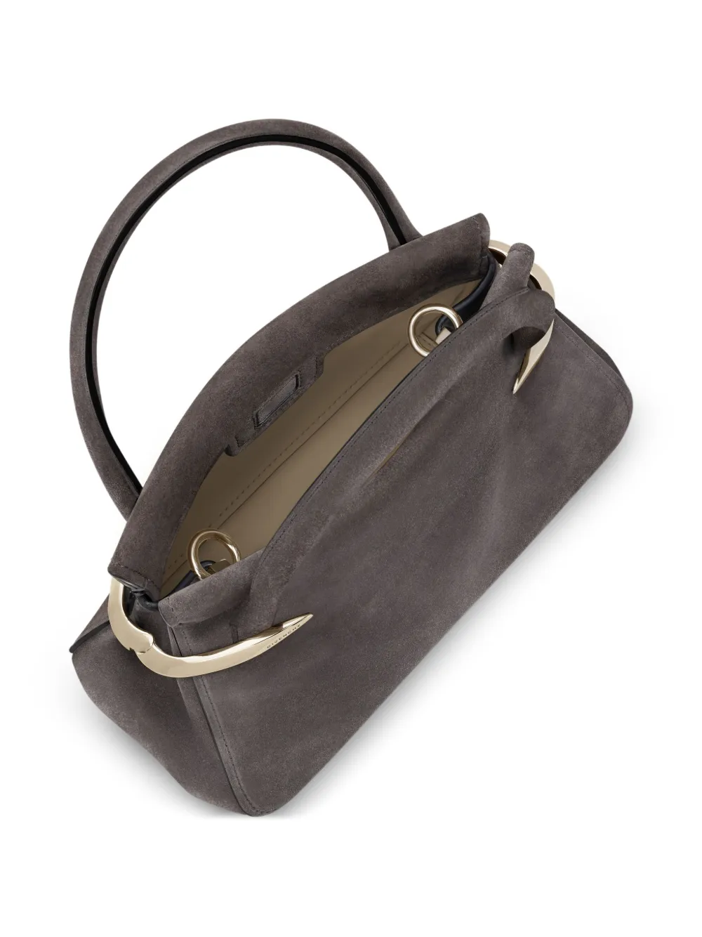 Givenchy Medium Pinch suède leren tas Grijs