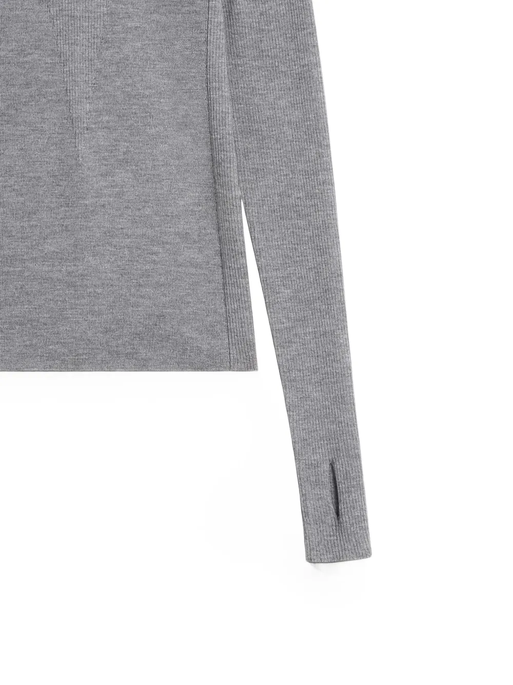 Givenchy Wollen en zijden coltrui Grijs