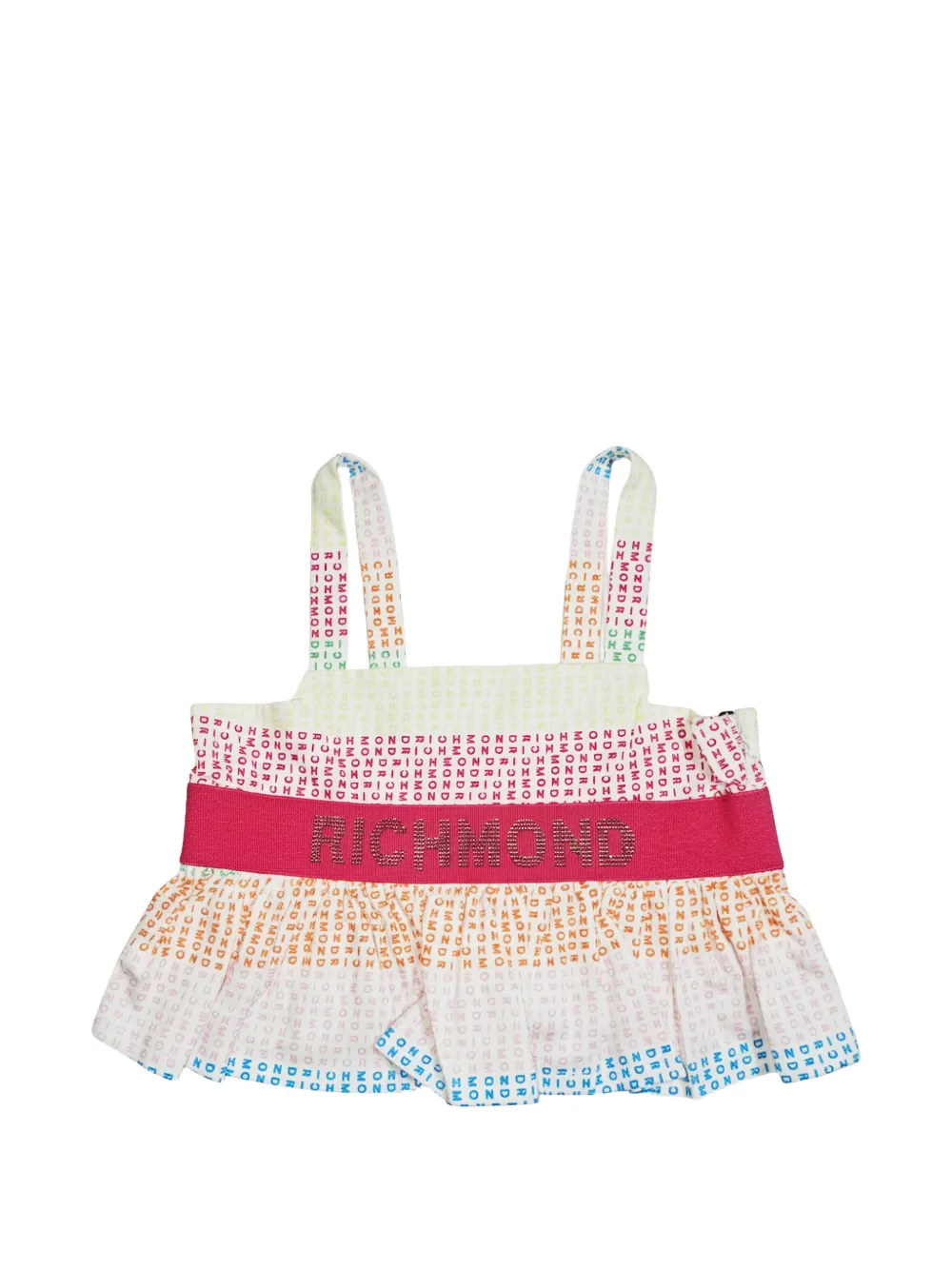 John Richmond Junior Top con stampa - Bianco