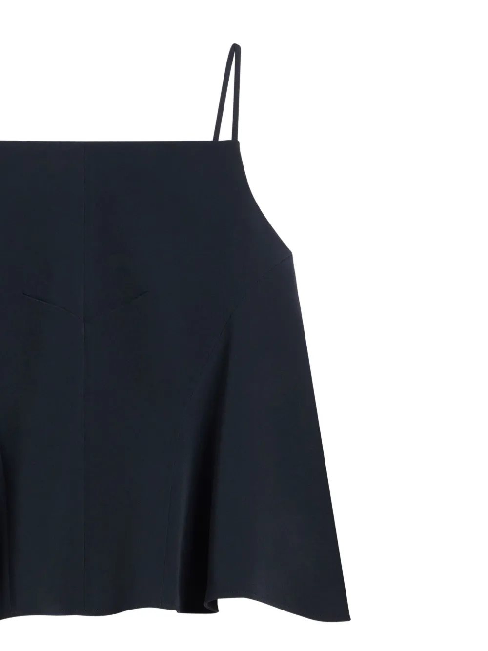 Givenchy Cady blouse met spaghettibandjes Zwart