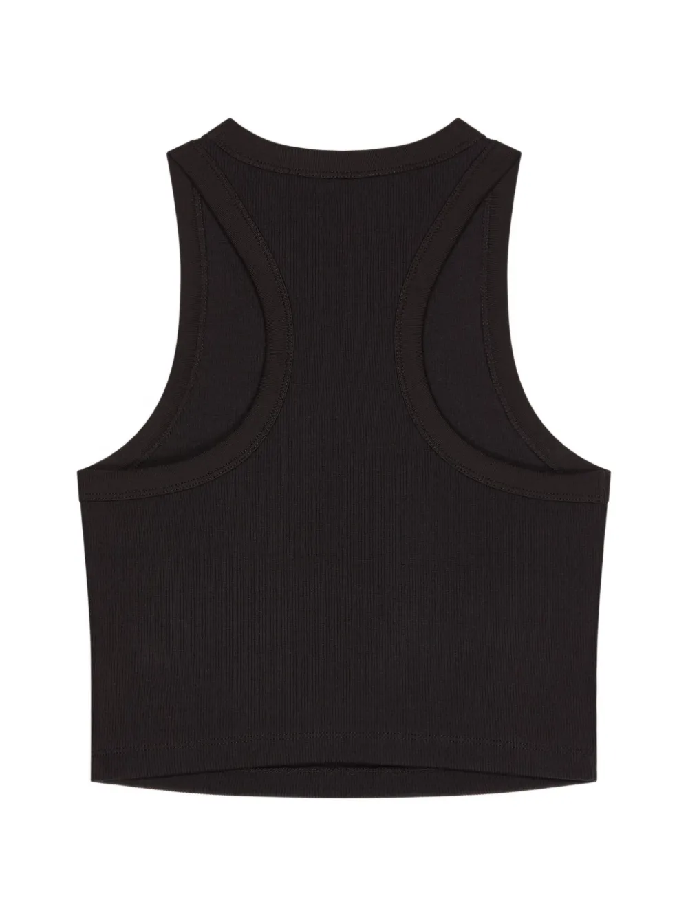 Givenchy Katoenen cropped tanktop met Paris-print Zwart