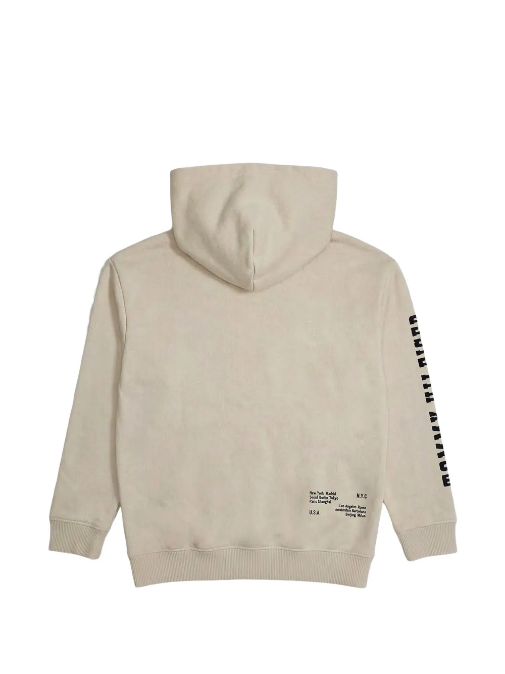 Tommy Hilfiger Junior Hoodie met logopatch Beige