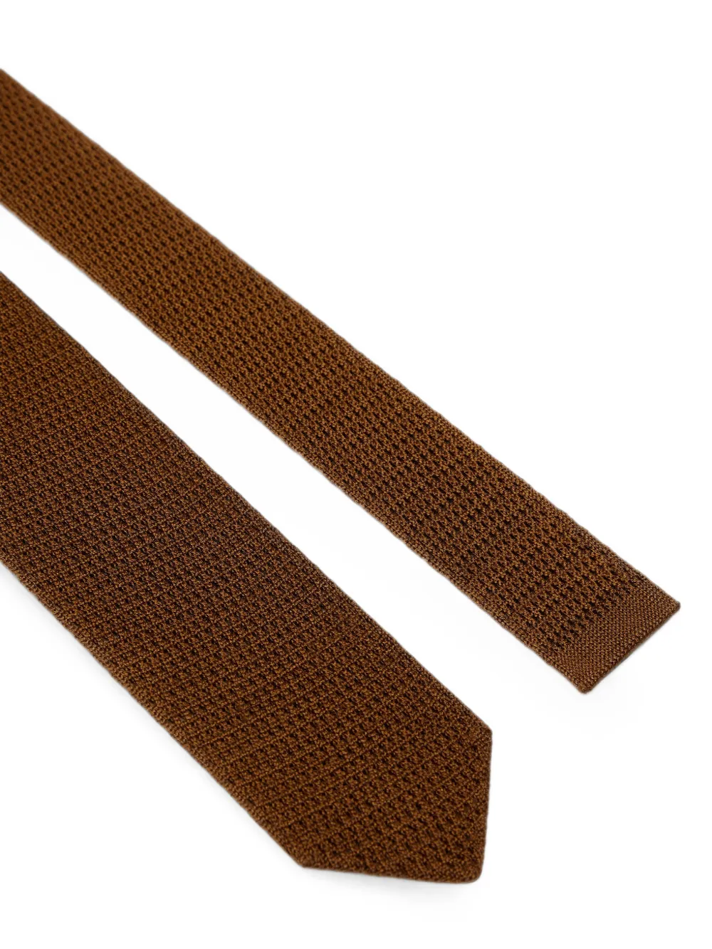 Givenchy Gebreide zijden stropdas Bruin