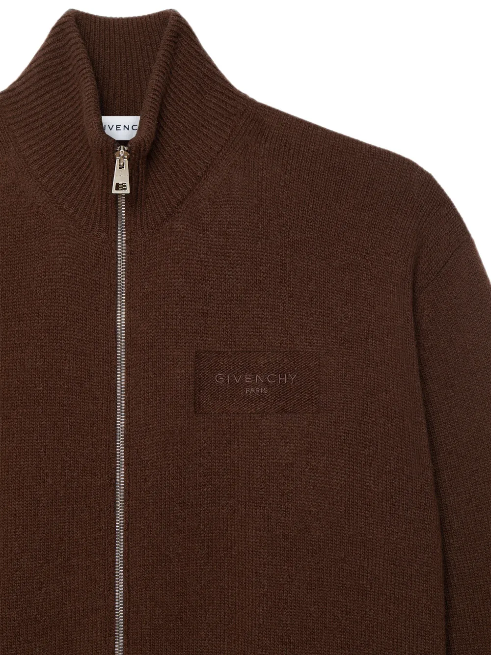 Givenchy Vest met geborduurd logo Bruin