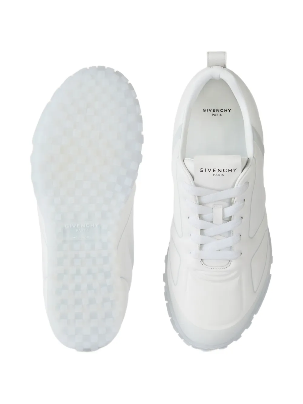 Givenchy Glide leather sneakers Wit