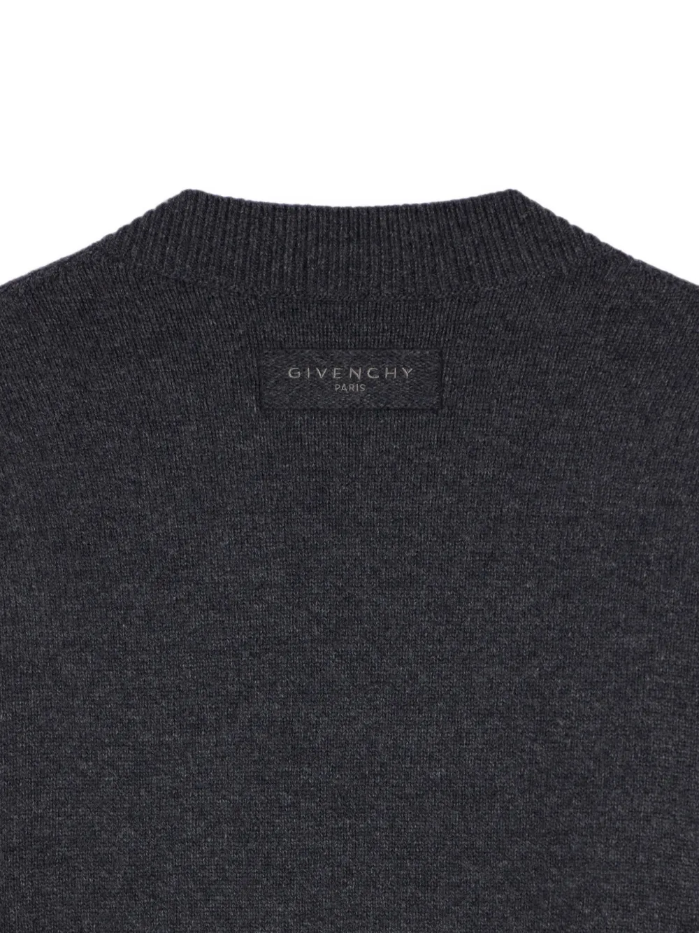 Givenchy Wollen trui met vierkante hals Grijs