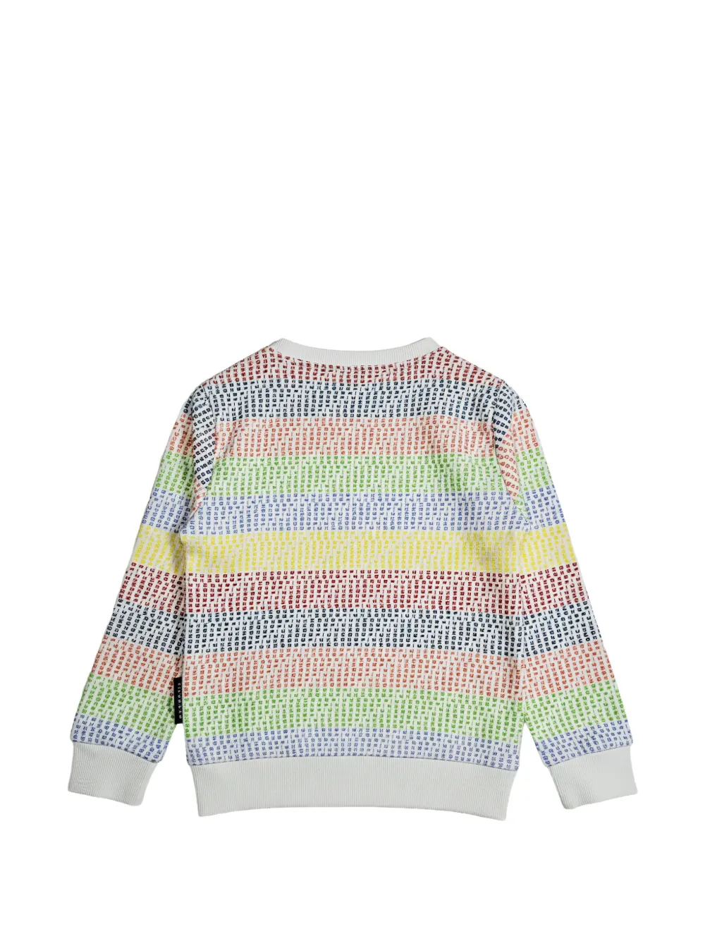 John Richmond Junior Sweater met logoprint en knopen op de schouders Grijs