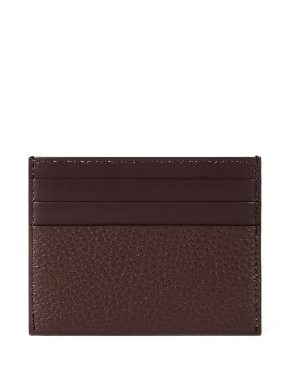 Givenchy Pasjeshouder van bewerkt leer Bruin