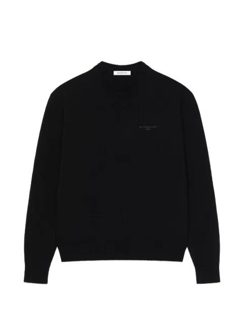 Givenchy couture seam sweater in wool and cashmere