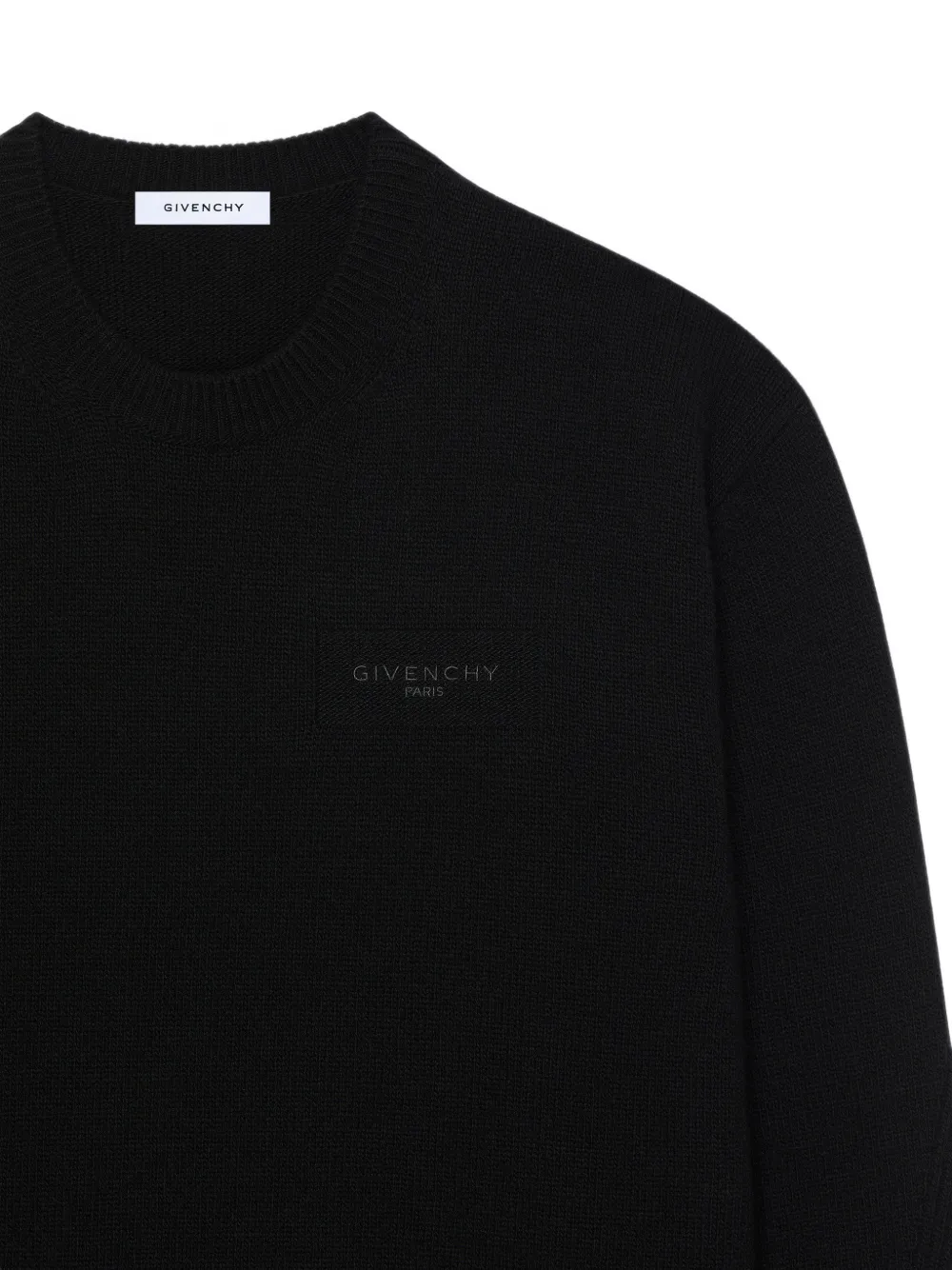 Givenchy Couture Seam trui van wol en kasjmier Zwart