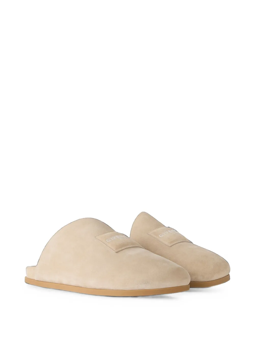 Givenchy Puffy suède muiltjes Beige
