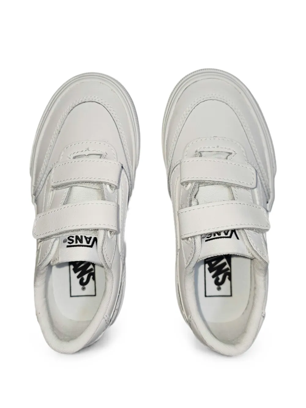 Vans Kids Brooklyn LS V sneakers met klittenband Wit