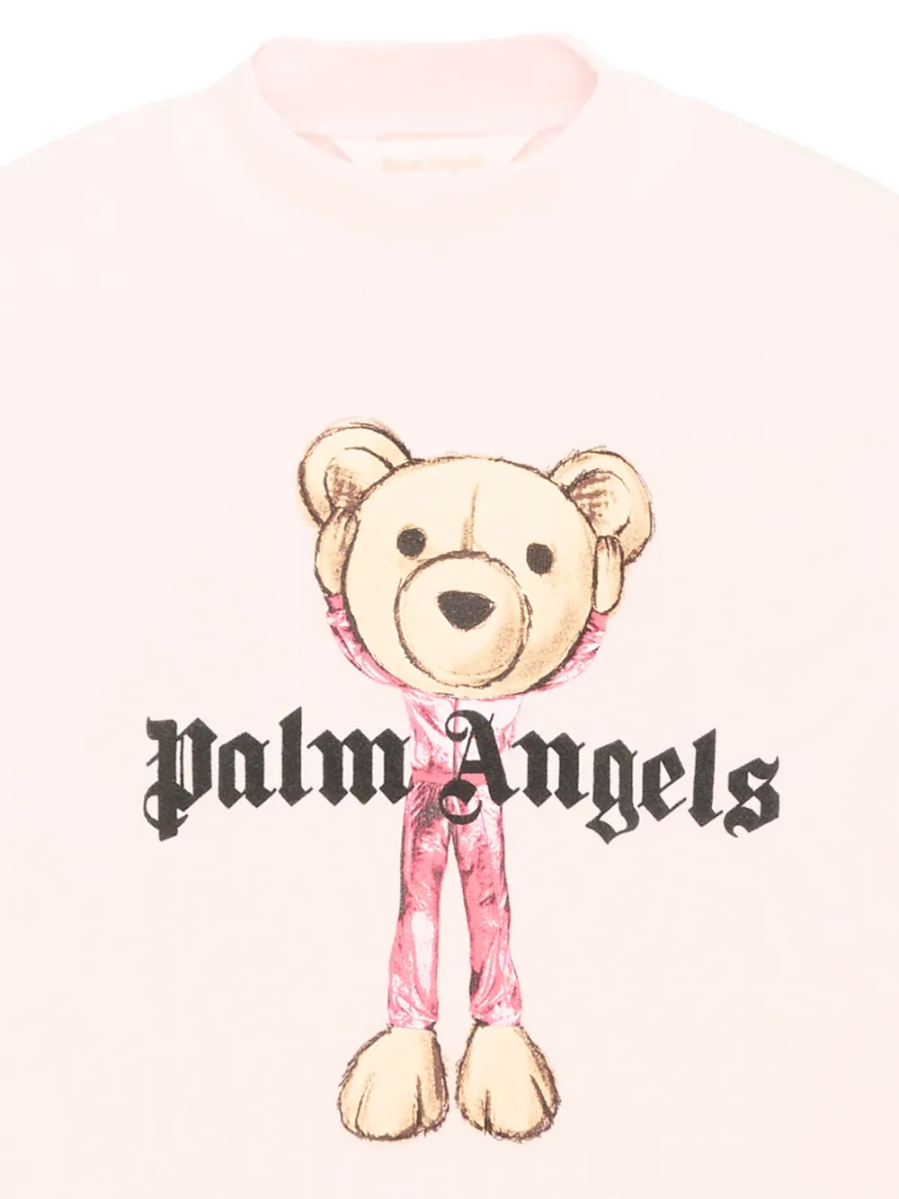 Palm Angels Kids Sweater met beerprint en logoprint Roze