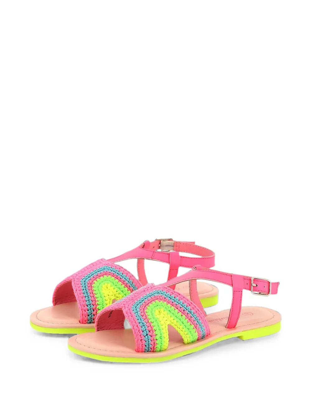 Billieblush Sandali con dettagli all'uncinetto - Rosa