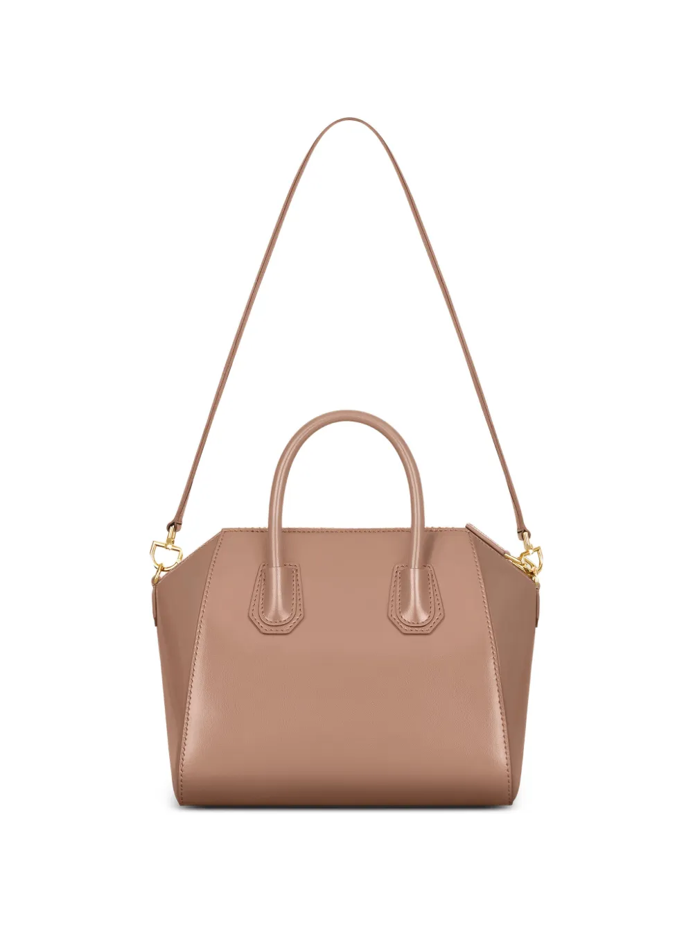 Givenchy Kleine Antigona Box leren tas Beige