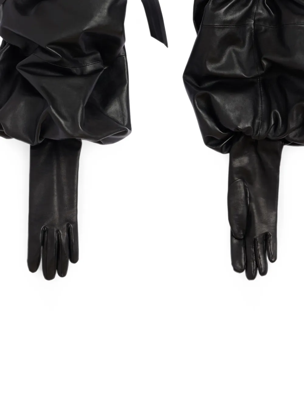 Givenchy Grote Bonbon handschoenen van nappa leer Zwart