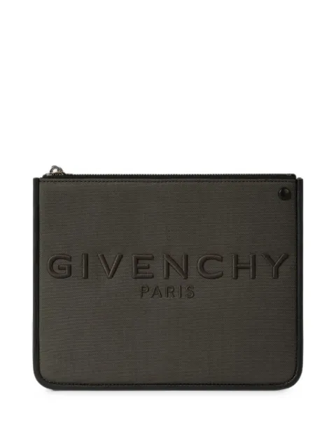 Givenchy Cargo logo-embossed pouch