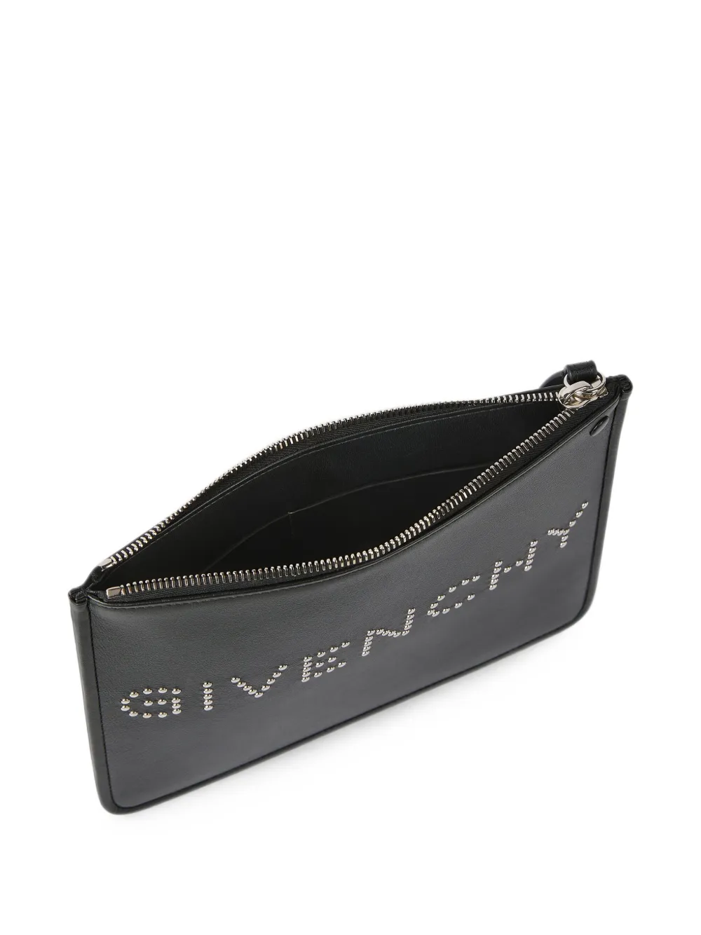 Givenchy leren cargo buidel met studs Zwart