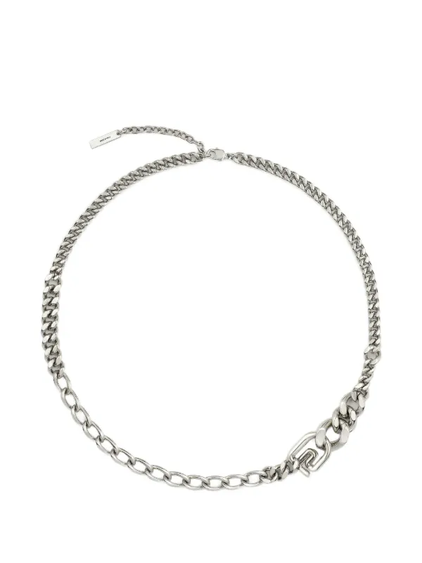 【GIVENCHY】ビンテージ Gチェーン シルバー ネックレス Givenchy G ライン ネックレス | シルバートーン | FARFETCH JP