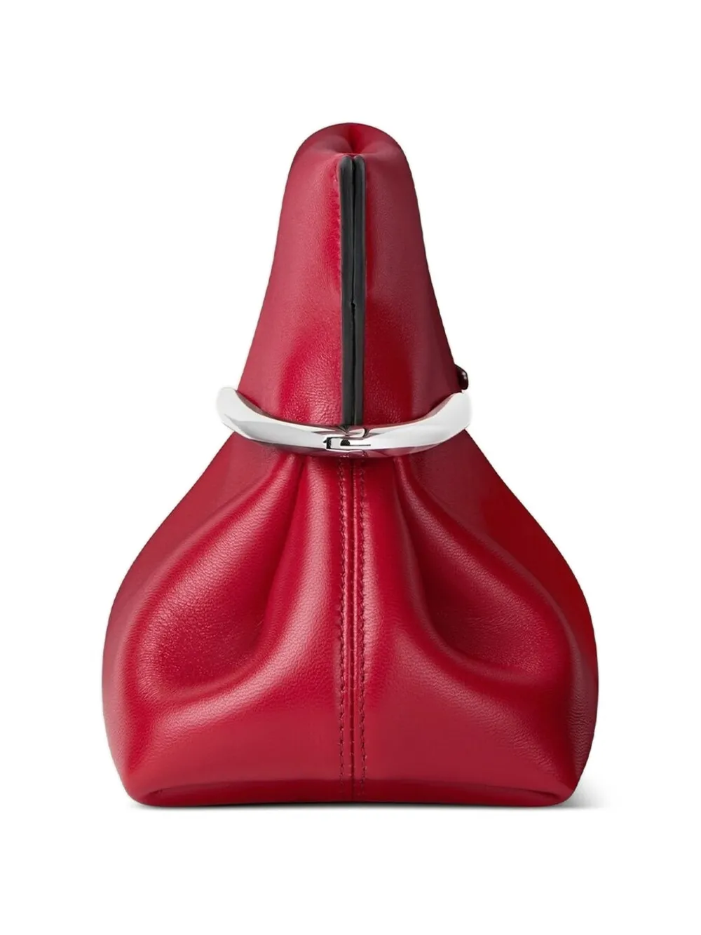 Givenchy Pinch Soft clutch van nappa leer Rood