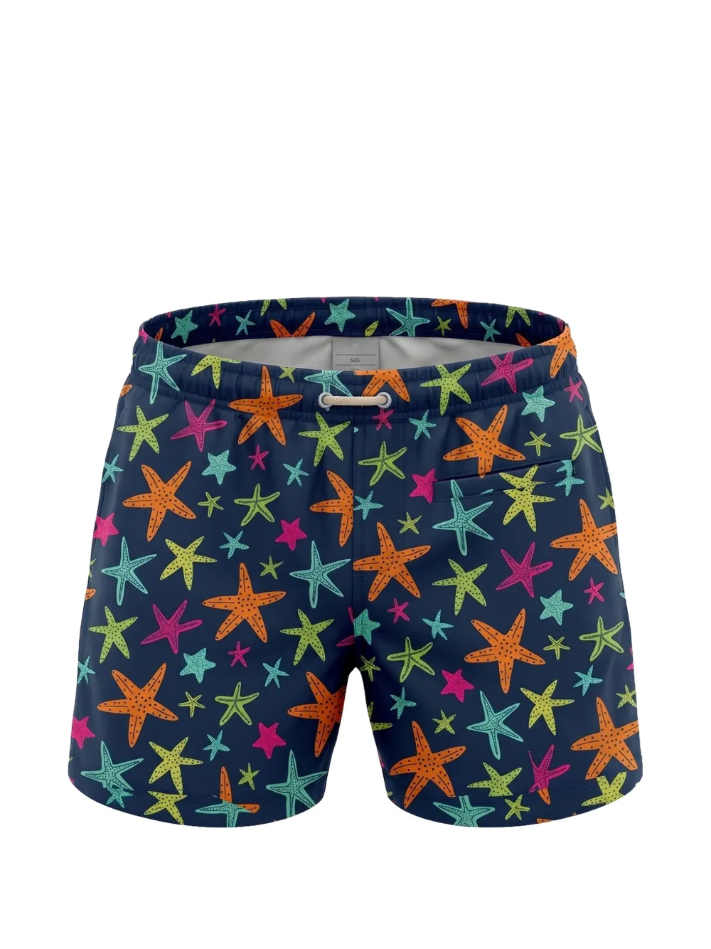 F**K kids Zwembroek met trekkoord Blauw