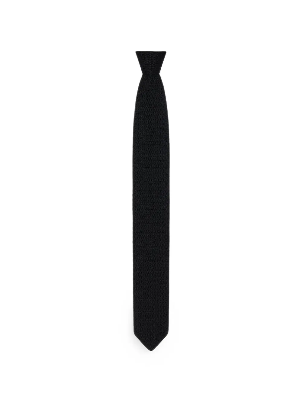 Givenchy corbata tejida de seda | negro | Image 1