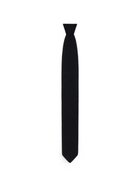Givenchy corbata tejida de seda