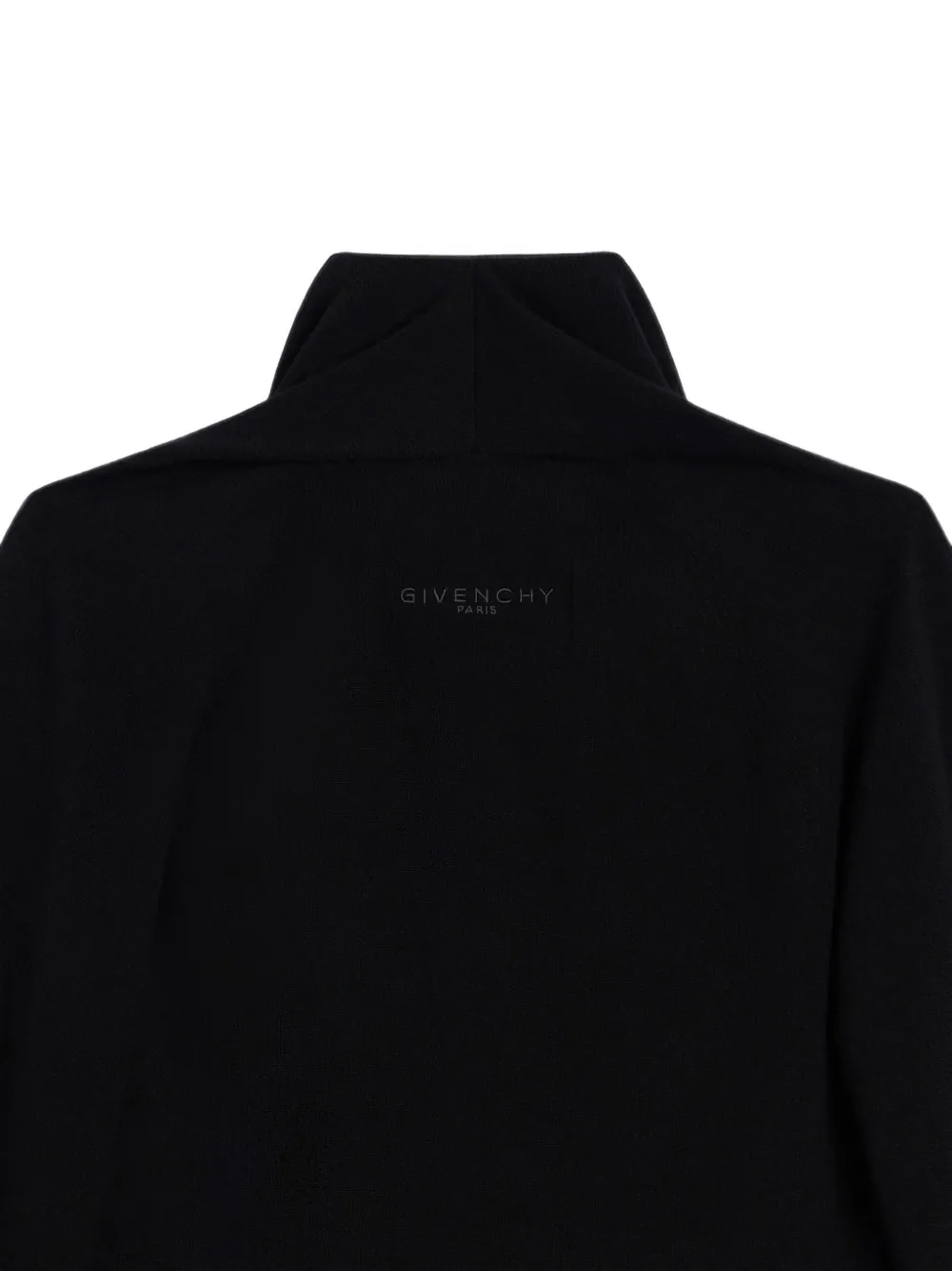 Givenchy Gedrapeerde trui van wol Zwart
