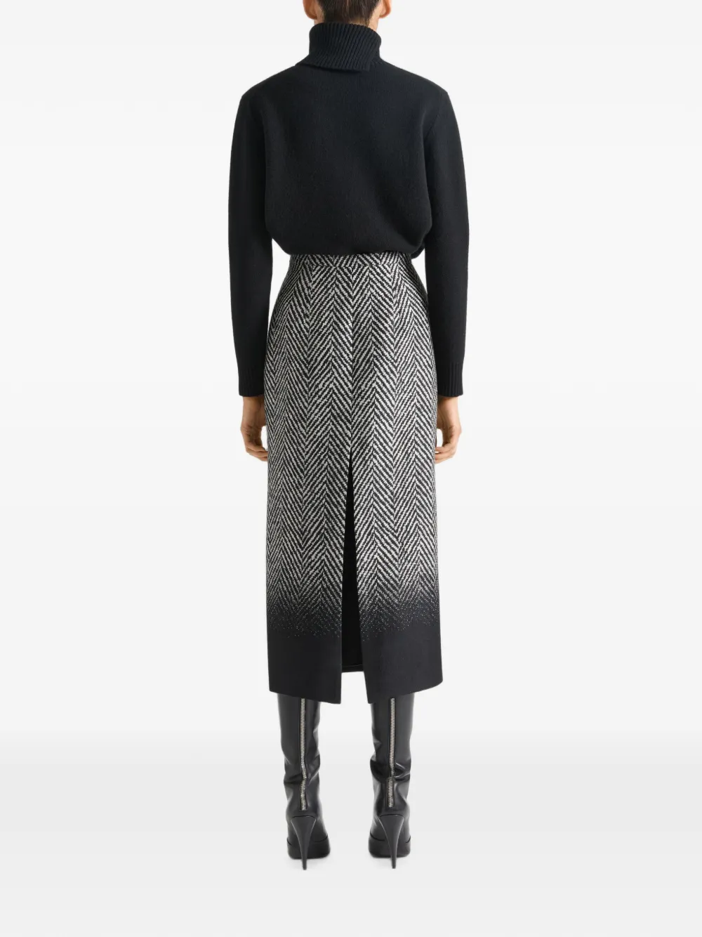Givenchy Coltrui van wol-kasjmier met -kenmerk Zwart