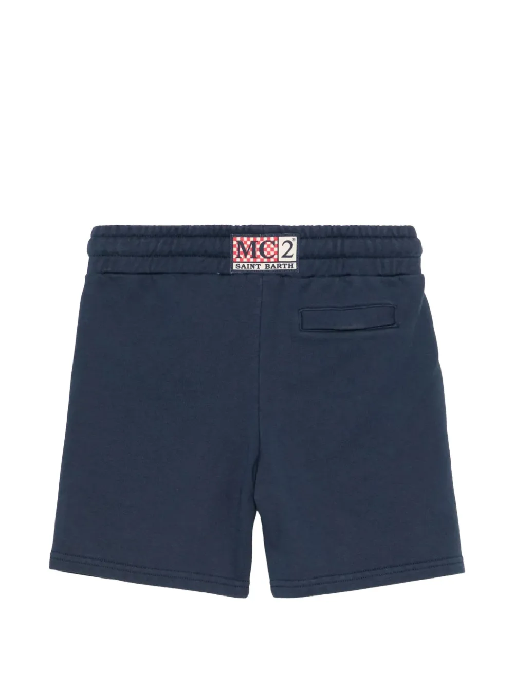 MC2 Saint Barth Kids Shorts met trekkoord Blauw