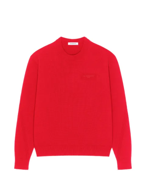 Givenchy couture seam sweater in wool and cashmere