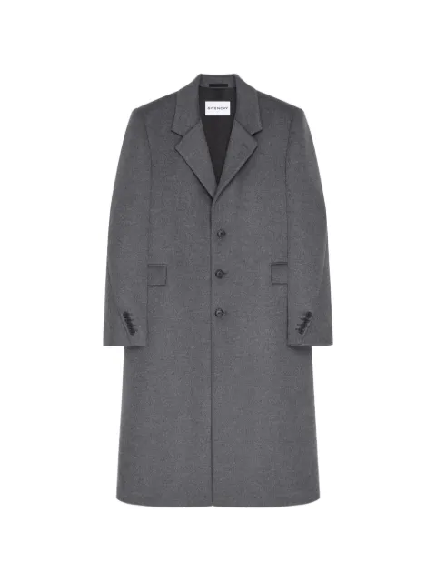 Givenchy couture seam coat in wool and cashmere