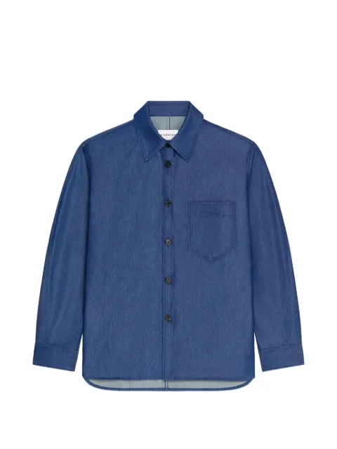 Givenchy couture seam overshirt denim with givenchy stamp