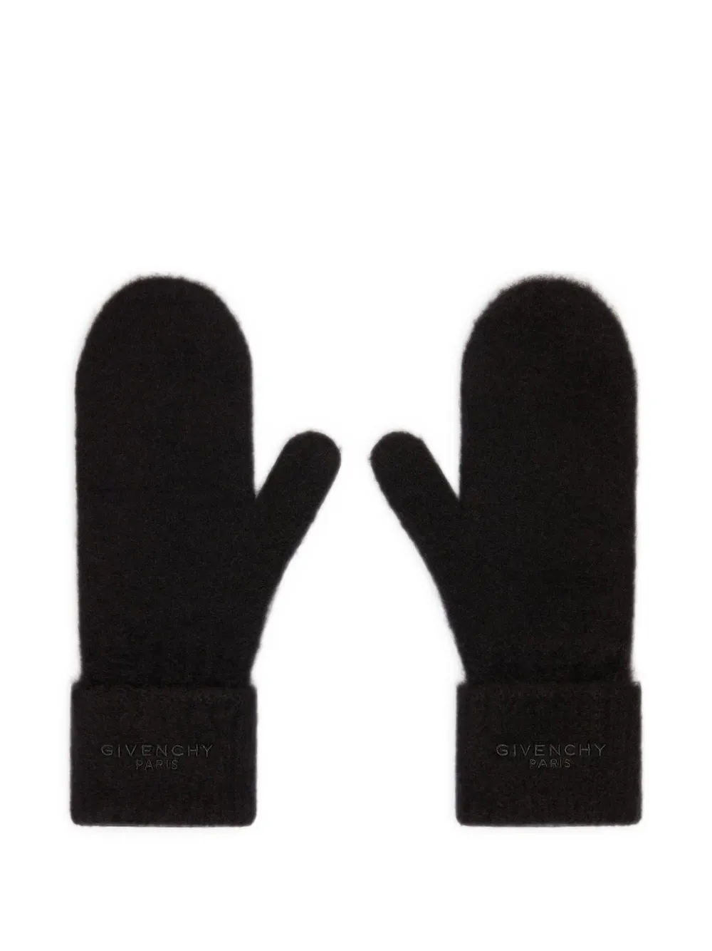 Givenchy Paris wanten van alpacawol Zwart