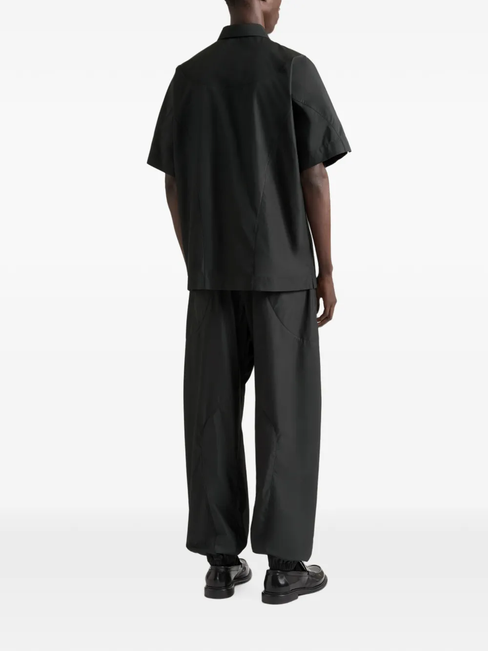 Givenchy Couture Seam overhemd met uitgesneden details Zwart