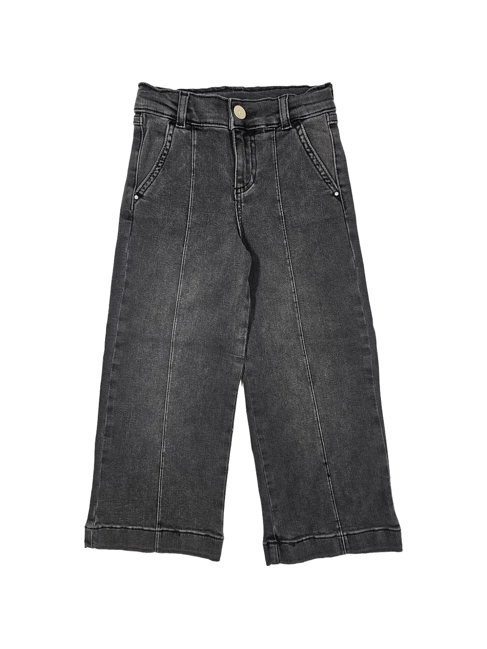 Liu Jo Kids Jeans con effetto schiarito - Grigio