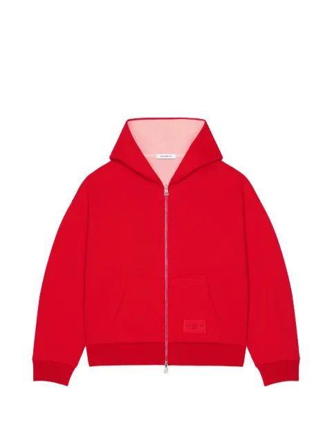 Givenchy Couture Seam zip hoodie