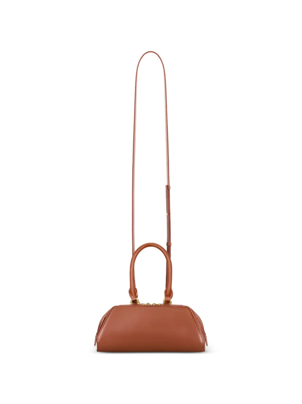 Givenchy Antigona East-West Box leren mini-tas Bruin