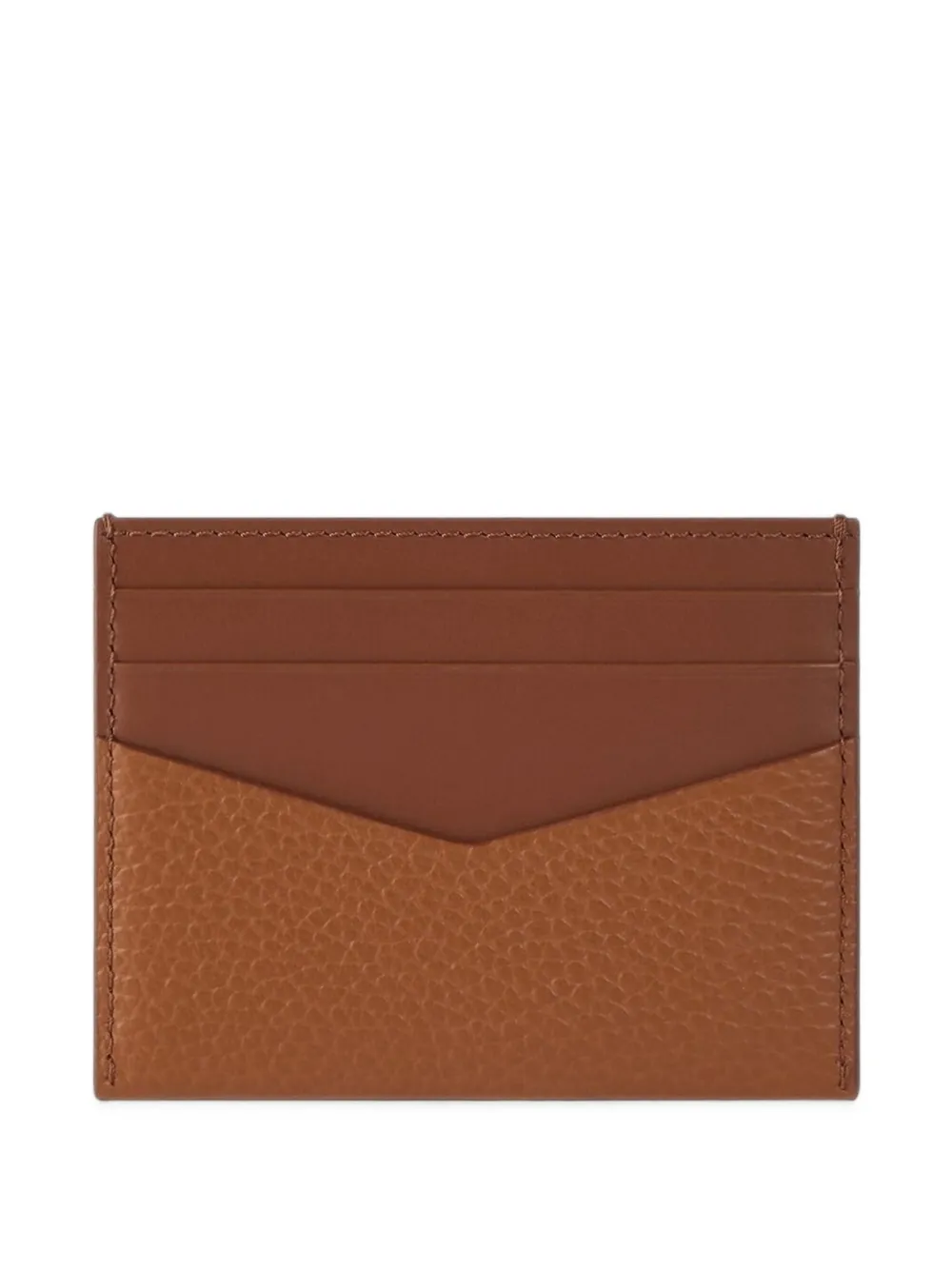 Givenchy Pasjeshouder van bewerkt leer Bruin