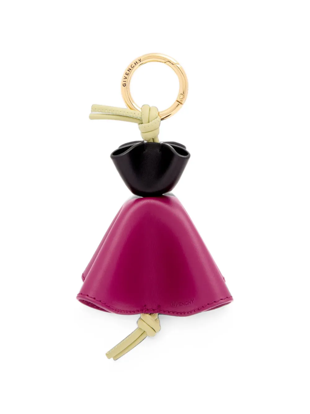 Givenchy Tweekleurige bedel van nappa leer Roze