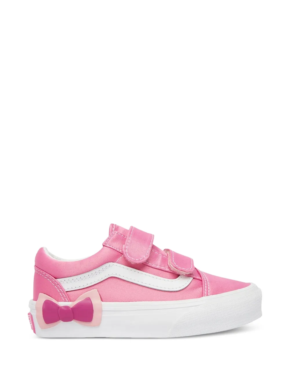Vans Kids Old Skool V sneakers met strik Roze
