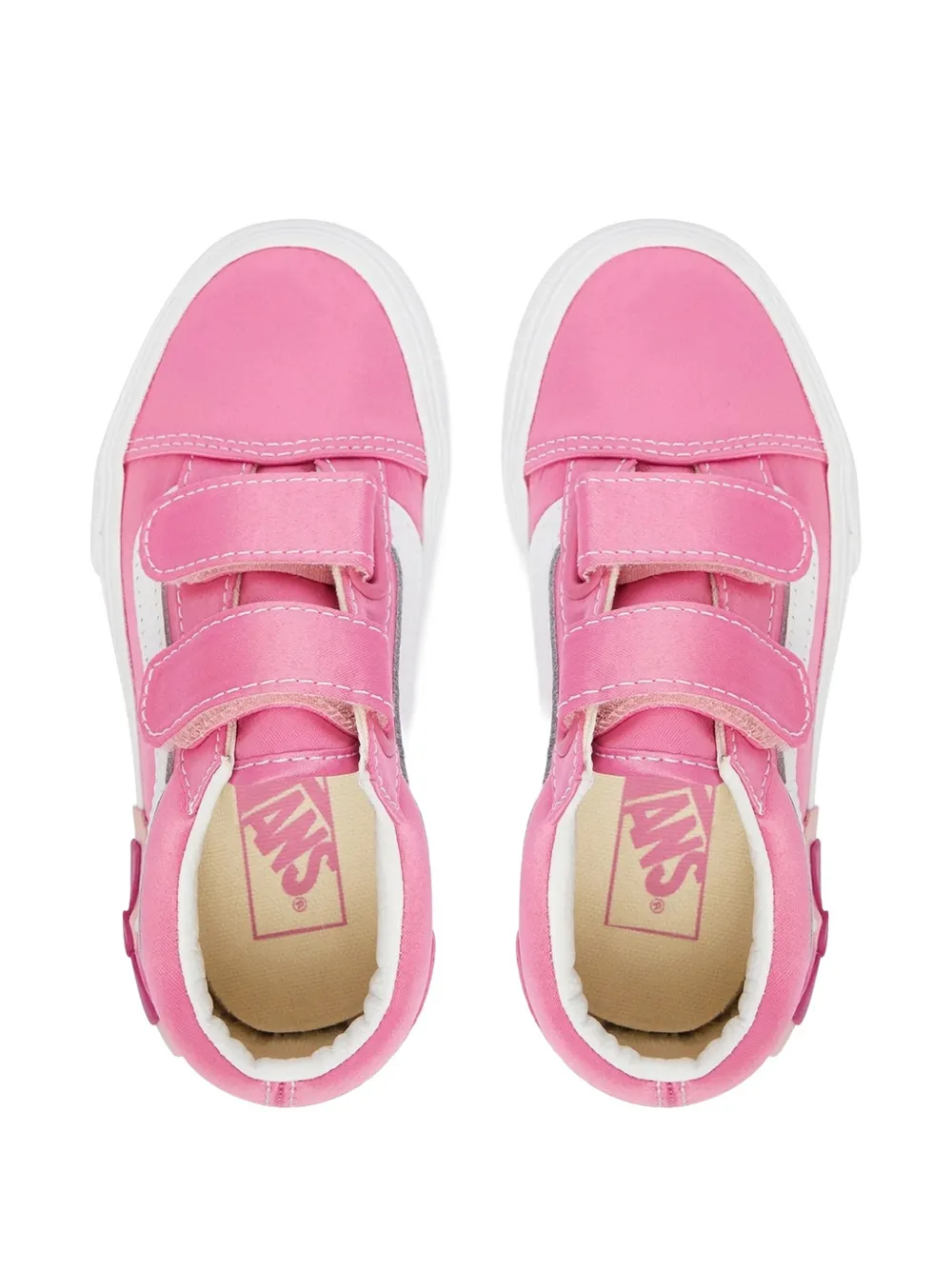 Vans Kids Old Skool V sneakers met strik Roze