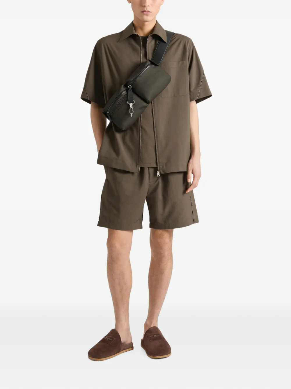 Givenchy Cargo canvas heuptas Groen