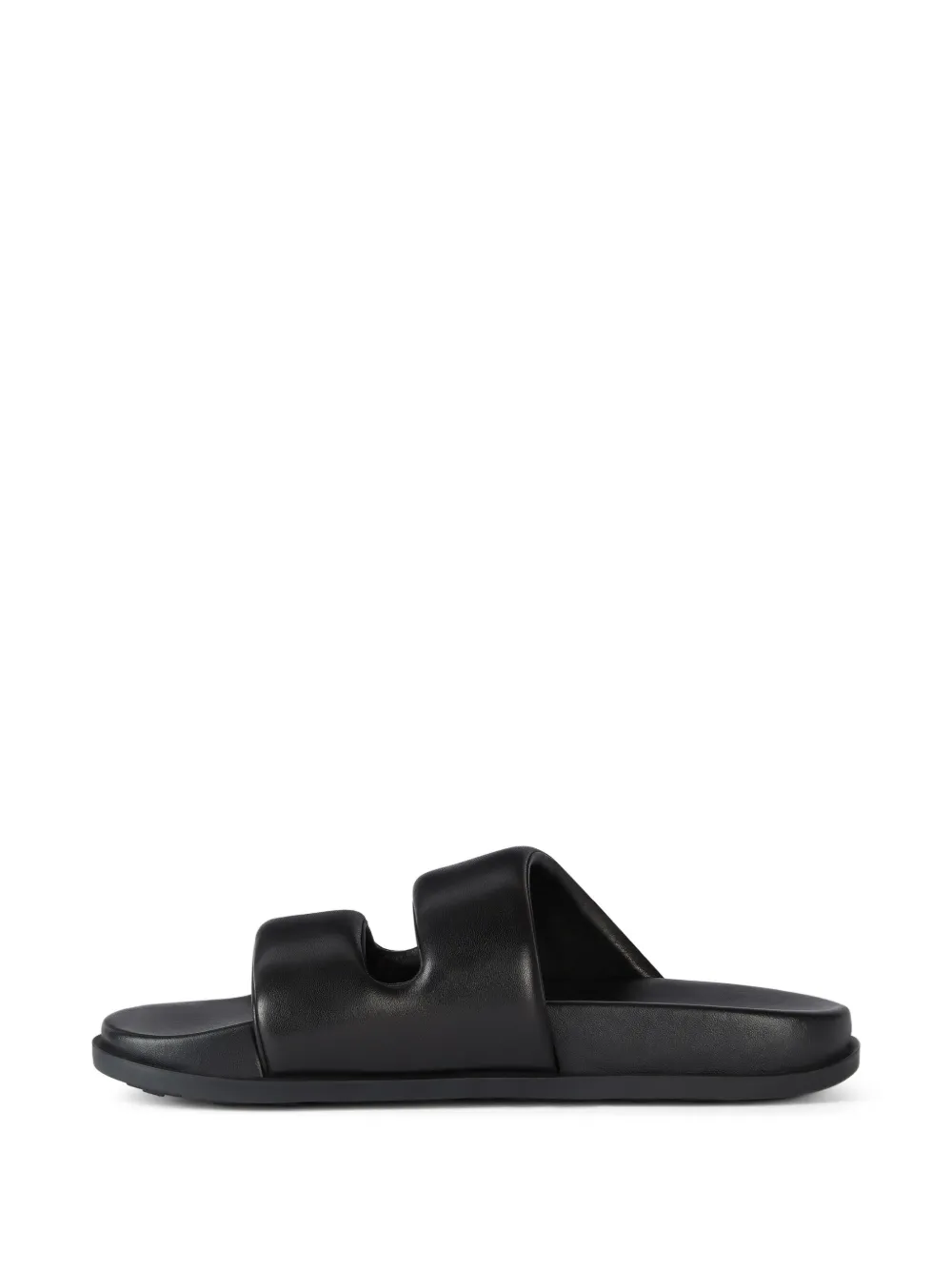 Givenchy padded leather sandals Zwart