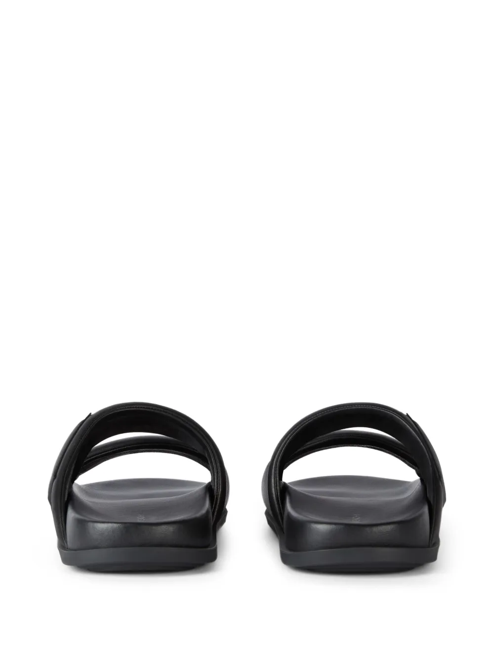 Givenchy padded leather sandals Zwart