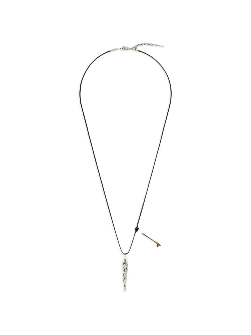 Givenchy Lucky Charms necklace in leather and metal